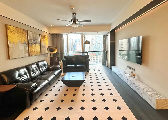 Zhome-Luxury Three-Bedroom Suite-Near The Bund